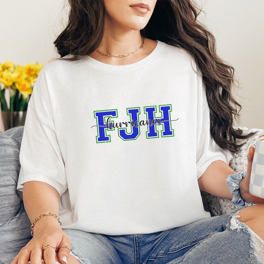 FJH Hurricanes Cursive T-Shirt